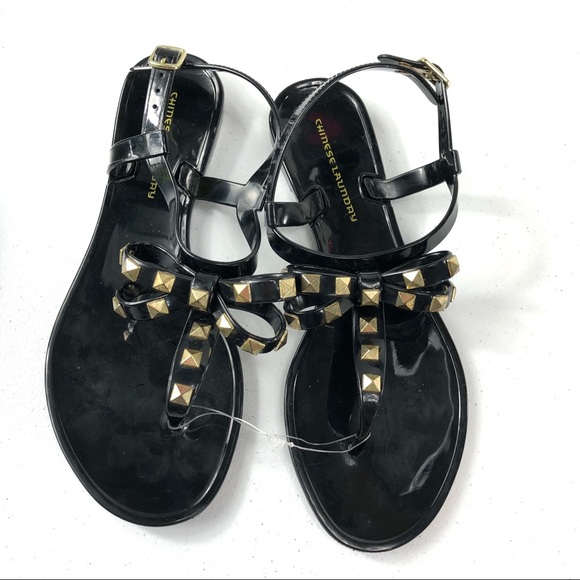 Chinese Laundry Shoes - New Chinese Laundry Black Sandals Size 6  (#30)